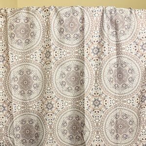 Boho Medallion Kaleidoscope Shower Curtain